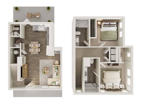 Collection at Boerne B2 Floor Plan